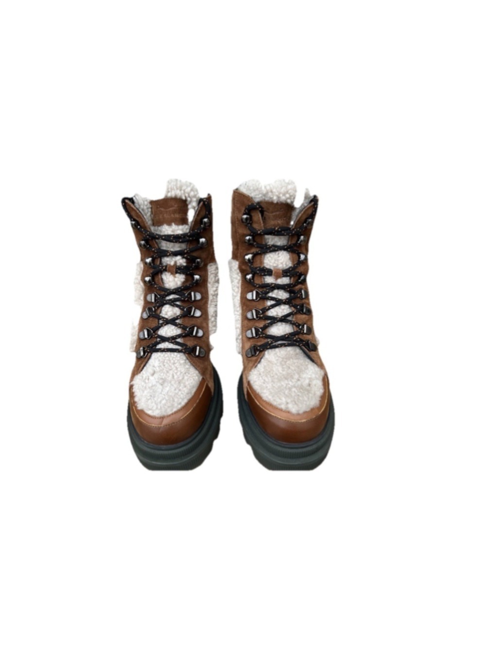 Voile Blanche Loden Leather sheep fur Italy Boots Size 39EU new desert laureate